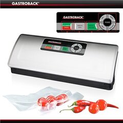 Gastroback Design Vacuum Sealer Plus 46008 цена и информация | Вакуумные упаковщики | hansapost.ee