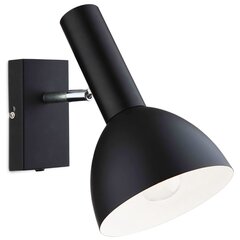 Настенный светильник Sessak Jack, черный цена и информация | Настенный светильник Конусы | hansapost.ee