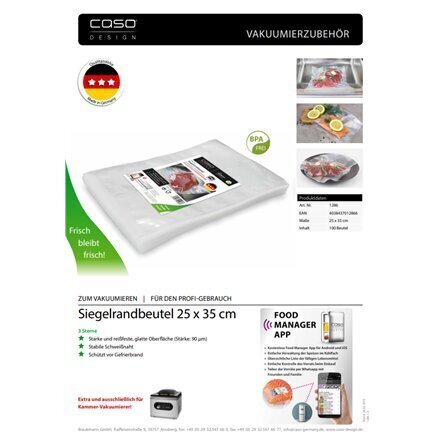 Caso 01286 цена и информация | Vaakumpakendajad ja vaakumkotid | hansapost.ee