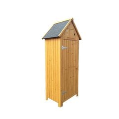 Aiatarvete kapp terrassile 77 x 54,3 x 179 cm цена и информация | Садовые сараи, дровницы | hansapost.ee