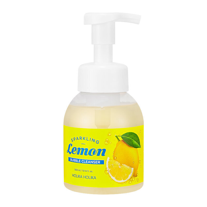Meigieemaldaja Holika Holika Carbonic Acid Lemon Bubble Cleanser, 300 ml цена и информация | Näopuhastusvahendid | hansapost.ee