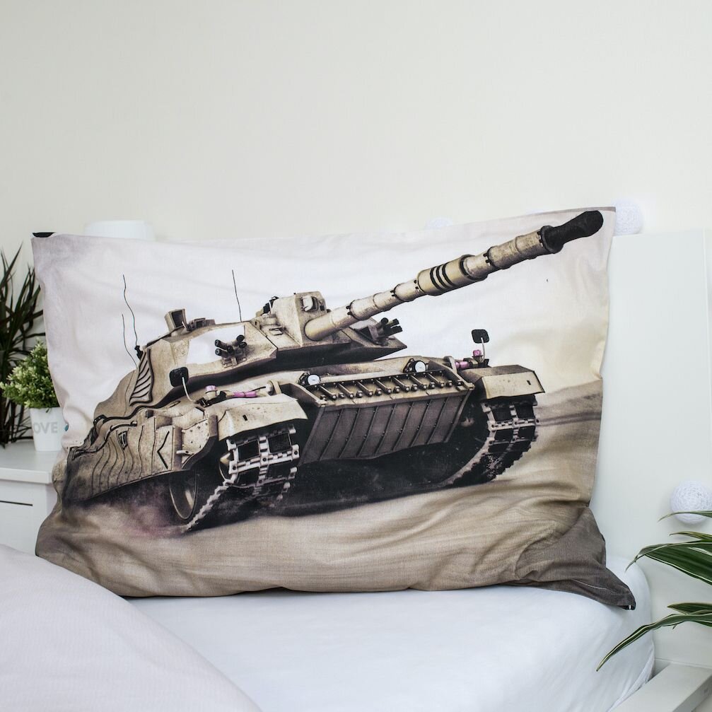 Voodipesukomplekt Tank, 140 x 200 cm + padjapüür 70 x 90 cm hind ja info | Laste voodipesu | hansapost.ee