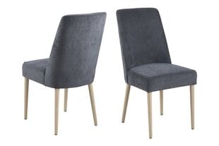 Комплект из 2-х стульев Misty, серый цена и информация | Стулья для кухни и столовой | hansapost.ee