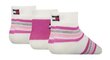 Tommy Hilfiger beebide sokid 3pk kinkekarbis, roosa-valge hind ja info | Beebide sokid ja sukkpüksid | hansapost.ee