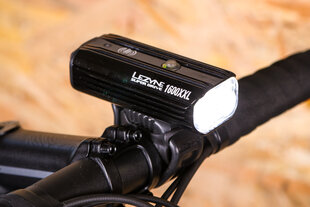 Esituli Lezyne Super Drive 1600XXL must hind ja info | Jalgratta tuled ja helkurid | hansapost.ee