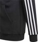 Laste dressipluus Adidas Essentials 3S Full Zip Hoodie Jr GQ8900, must цена и информация | Kampsunid, vestid ja jakid poistele | hansapost.ee