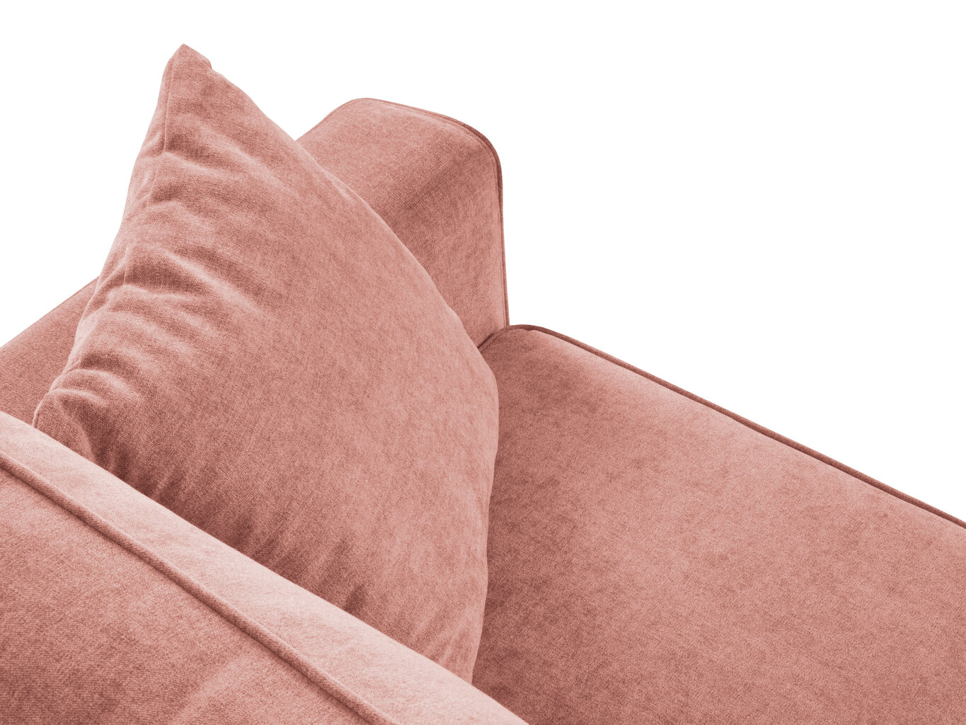 Pehme nurgadiivan Cosmopolitan Design Fano, roosa/kuldne värv цена и информация | Nurgadiivanid ja nurgadiivanvoodid | hansapost.ee