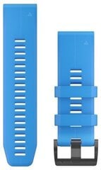 Vahetusrihm Garmin QuickFit® 26 Cyan Blue 010-12741-02 hind ja info | Nutikellade aksessuaarid ja tarvikud | hansapost.ee