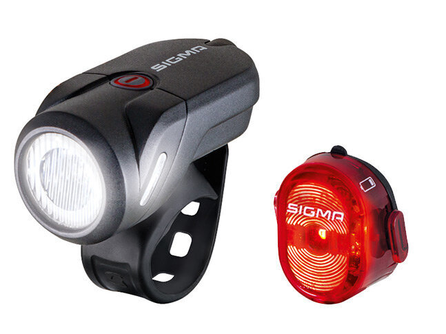 Valgustuskomplekt Sigma Aura 35 + Nugget II USB hind ja info | Jalgratta tuled ja helkurid | hansapost.ee