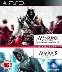 PlayStation 3 mäng Assassin's Creed and Assassin's Creed II GOTY Edition Double Pack hind ja info | Konsooli- ja arvutimängud | hansapost.ee