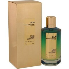 Parfüümvesi Mancera Aoud Lemon Mint EDP 120 ml hind ja info | Parfüümid meestele | hansapost.ee