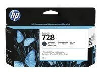 Картридж HP 728 DesignJet, 130-мл, черный, матовый,   цена и информация | Картриджи для струйных принтеров | hansapost.ee