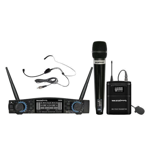 Mikrofon koos jaamaga (manuaal + peas) ZZIPP TXZZ582 цена и информация | Mikrofonid | hansapost.ee