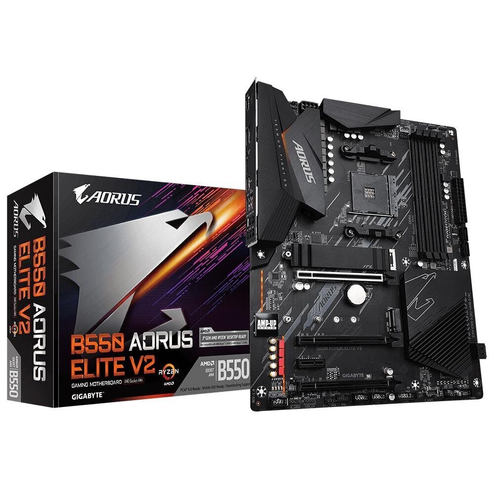 Gigabyte B550 AORUS ELITE V2 price and information | Emaplaadid | hansapost.ee