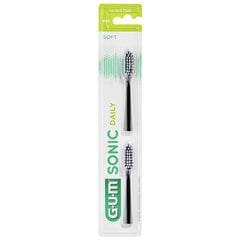 GUM SONIC Daily, 2 шт. цена и информация | Насадки для электрических зубных щеток | hansapost.ee