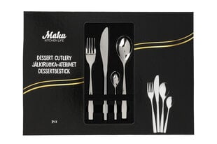 Maku söögiriistade komplekt Dessert, 24 tk цена и информация | Столовые и кухонные приборы | hansapost.ee