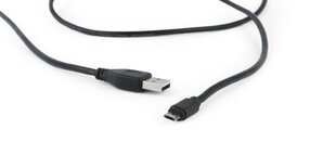 Kaabel Gembird CC-USB2-AMmDM-6, 1,8m, must hind ja info | Gembird Mobiiltelefonid ja lisatarvikud | hansapost.ee
