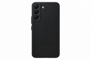 VS901LBE Кожаный чехол для Samsung Galaxy S22 Черный цена и информация | Чехлы для телефонов | hansapost.ee