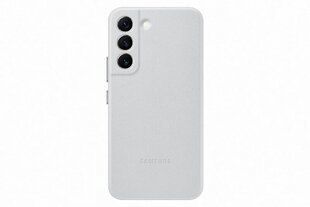 VS901LJE Leather Cover for Samsung Galaxy S22 Light Gray hind ja info | Telefonide kaitsekaaned ja -ümbrised | hansapost.ee