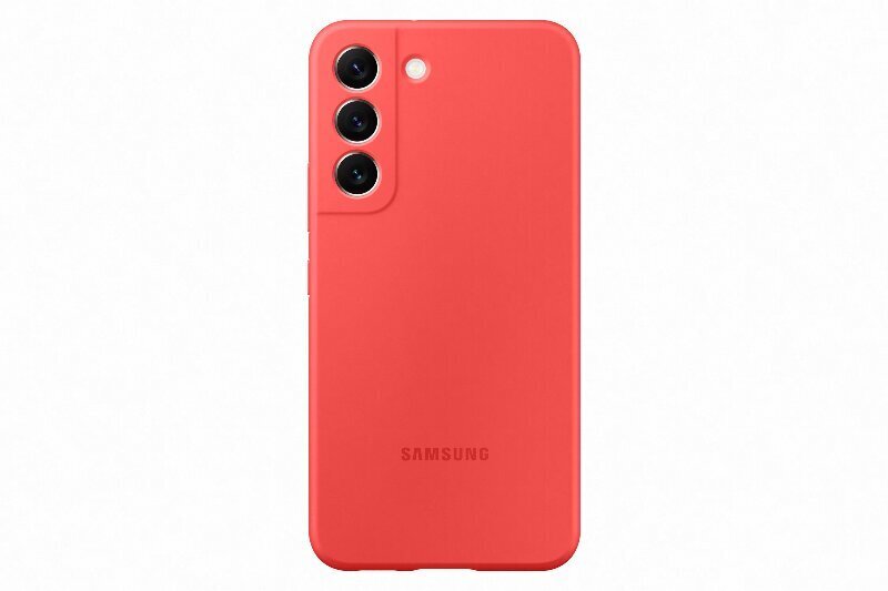 Samsung Silikoonkate Galaxy S22 korall EF-PS901TPE цена и информация | Telefonide kaitsekaaned ja -ümbrised | hansapost.ee