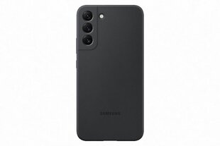 PS906TBE Silicone Cover for Samsung Galaxy S22 Plus Black цена и информация | Чехлы для телефонов | hansapost.ee