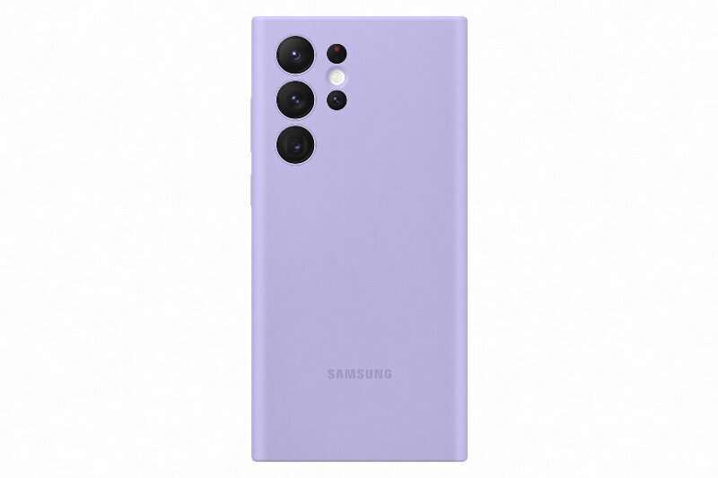 Samsung Silikoonkate Galaxy S22 Ultra lavendel EF-PS908TVE hind ja info | Telefonide kaitsekaaned ja -ümbrised | hansapost.ee