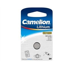 Camelion Lithium Button Celles 3 V, CR1220, 1 tk hind ja info | Patareid | hansapost.ee