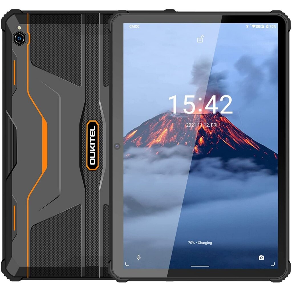 Oukitel RT1 4G 4/64GB Black/Orange hind ja info | Tahvelarvutid | hansapost.ee
