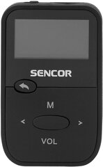 MP3 mängija Sencor SFP4408BK, 8GB, must цена и информация | MP3 плеер, MP4 плеер | hansapost.ee