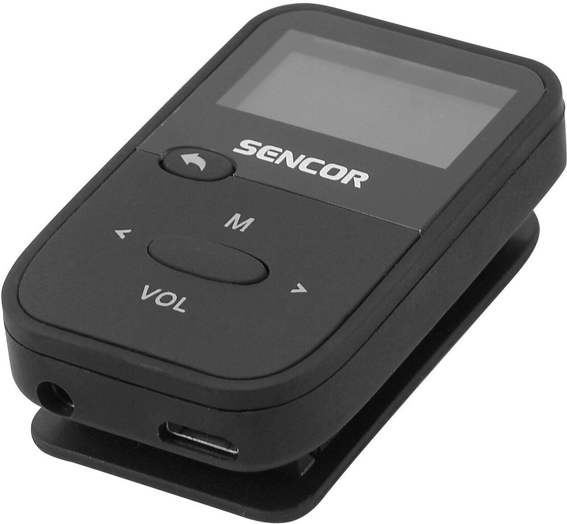 MP3 mängija Sencor SFP4408BK, 8GB, must hind ja info | MP3-mängijad, MP4-mängijad | hansapost.ee