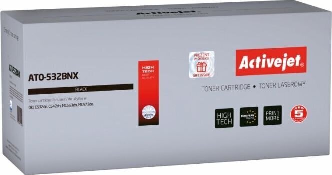 Activejet ATO-532BNX, must цена и информация | Laserprinteri toonerid | hansapost.ee