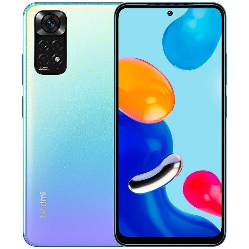 Xiaomi Redmi Note 11 Dual SIM 4/128GB,MZB0ANZEU Star Blue hind ja info | Telefonid | hansapost.ee