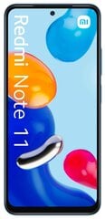 Xiaomi Redmi Note 11 Dual SIM 4/128GB,MZB0AO3EU Twilight Blue цена и информация | Мобильные телефоны | hansapost.ee