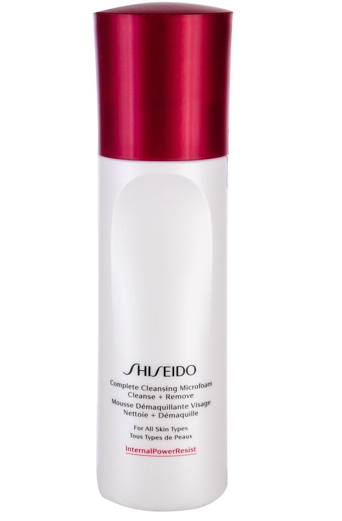 Puhastav vaht Complete Cleansing Shiseido (180 ml) hind ja info | Näopuhastusvahendid | hansapost.ee