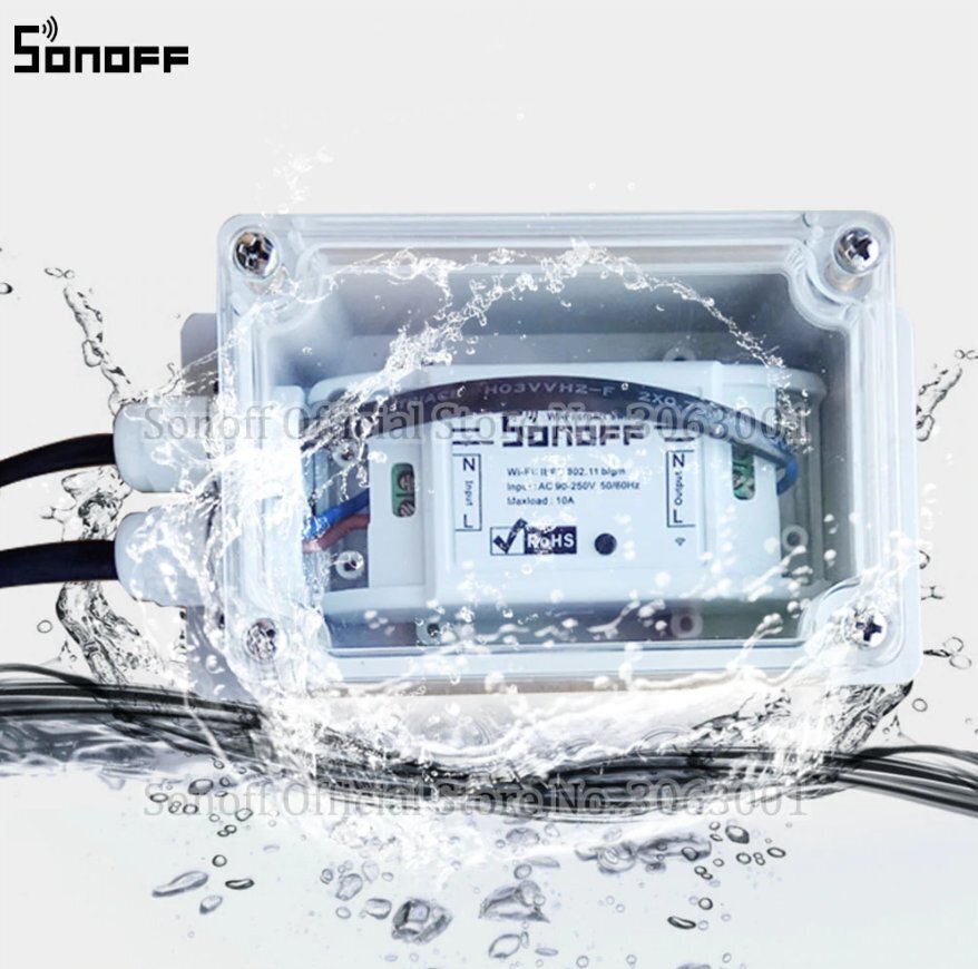 Sonoff 1 Chanel madalpinge nutikas relee цена и информация | Valvesüsteemid, kontrollerid | hansapost.ee