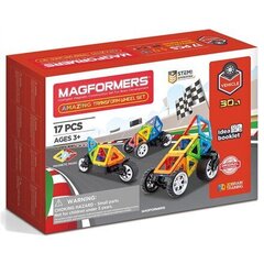 Магнитный конструктор Magformers Amazing Transform Wheel Set, 17 частей цена и информация | Конструкторы и кубики | hansapost.ee