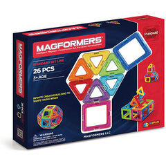 Magnetkonstruktor Magformers Rainbow, 26-osaline hind ja info | Klotsid ja konstruktorid | hansapost.ee