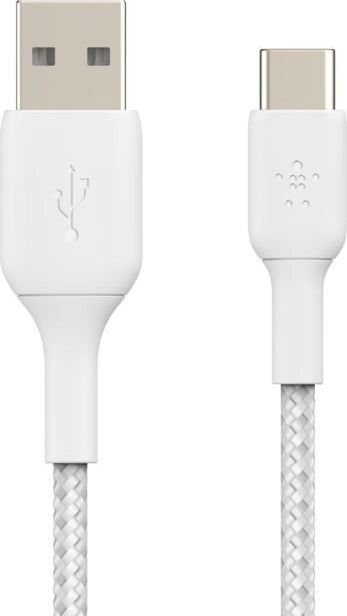 Belkin CAB002bt2MWH, USB-A/USB-C, 2 m hind ja info | Juhtmed ja kaablid | hansapost.ee