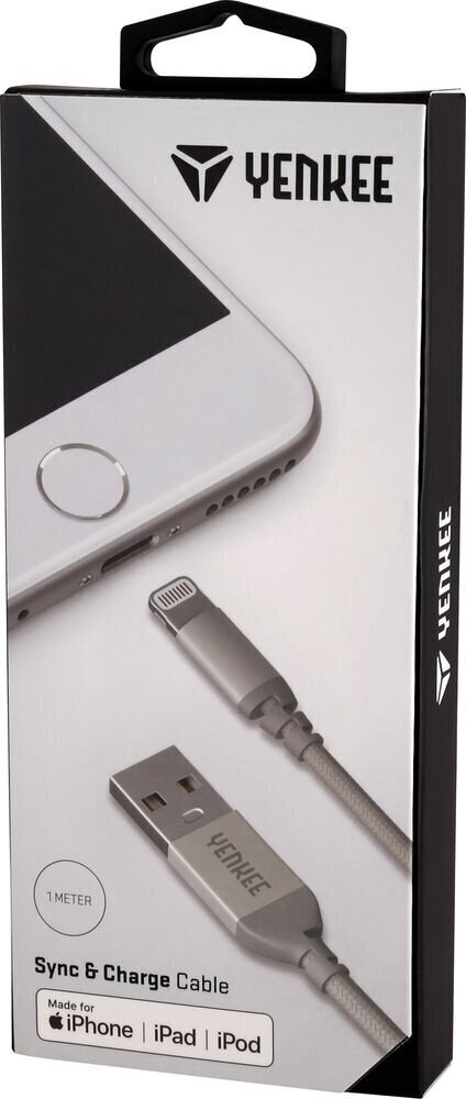 Yenkee 30015969, USB, 1 m цена и информация | Mobiiltelefonide kaablid | hansapost.ee