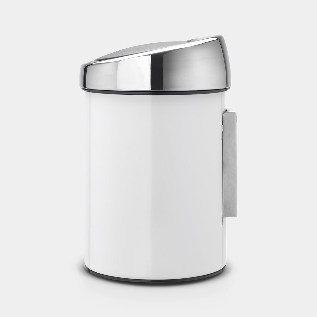 Prügikast Touch Bin®, 3L, valge, Brabantia цена и информация | Prügikastid | hansapost.ee