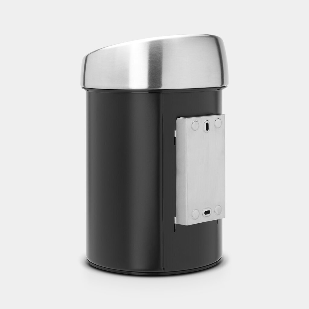 Prügikast Touch Bin®, 3L, matt must, Brabantia hind ja info | Prügikastid | hansapost.ee