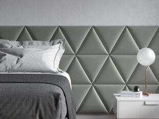 Мягкие настенные панели, 3 шт., Cosmopolitan Design Sund L5, светло-серые цена и информация | Мягкие стеновые панели | hansapost.ee