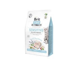 Brit Care Cat Grain-Free Insect & Fresh Herring kassitoit 2 kg hind ja info | Brit Care Lemmikloomatarbed | hansapost.ee