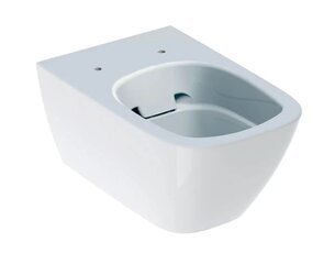 Seinale kinnitatav WC-pott aeglaselt suletava kaanega Geberit iCon Square 500.208.01.1/500.688.01.1 hind ja info | Geberit Remondikaubad, sanitaartehnika ja kütteseadmed | hansapost.ee