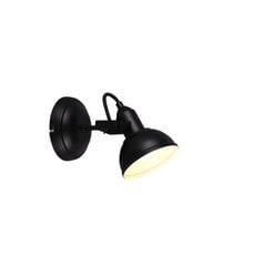 Точечный светильник (спот) Gina 1 лампа E14 матовый черный цена и информация | Trio Мебель и домашний интерьер | hansapost.ee
