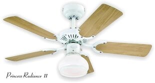 Westinghouse вентилятор светильник Princess radiance цена и информация | Светильники-вентиляторы | hansapost.ee