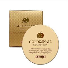 Silmamask Petitfee Gold & Snail Hydrogel Eye Patch 60 tk. hind ja info | Näomaskid ja silmamaskid | hansapost.ee