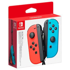 NINTENDO SWITCH Joy-Con Pair Neon Red Blue цена и информация | Джойстики | hansapost.ee