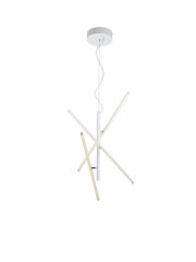 Подвесной светильник Tiriac, LED, матовый белый, 920012529 цена и информация | Люстры | hansapost.ee