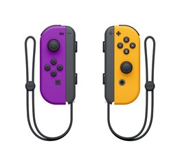 Juhtmevaba Nintendo Switch juhtpuldid Joy-Con - Neon Lila / Neon Orange price and information | Mängupuldid | hansapost.ee